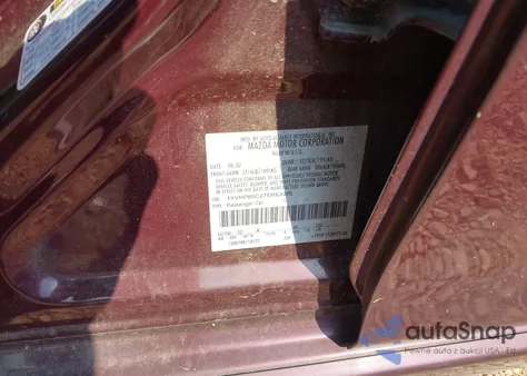 2007 Mazda Mazda6 I Sport Ve z USA, uszkodzony, nr VIN 1YVHP80C275M63076